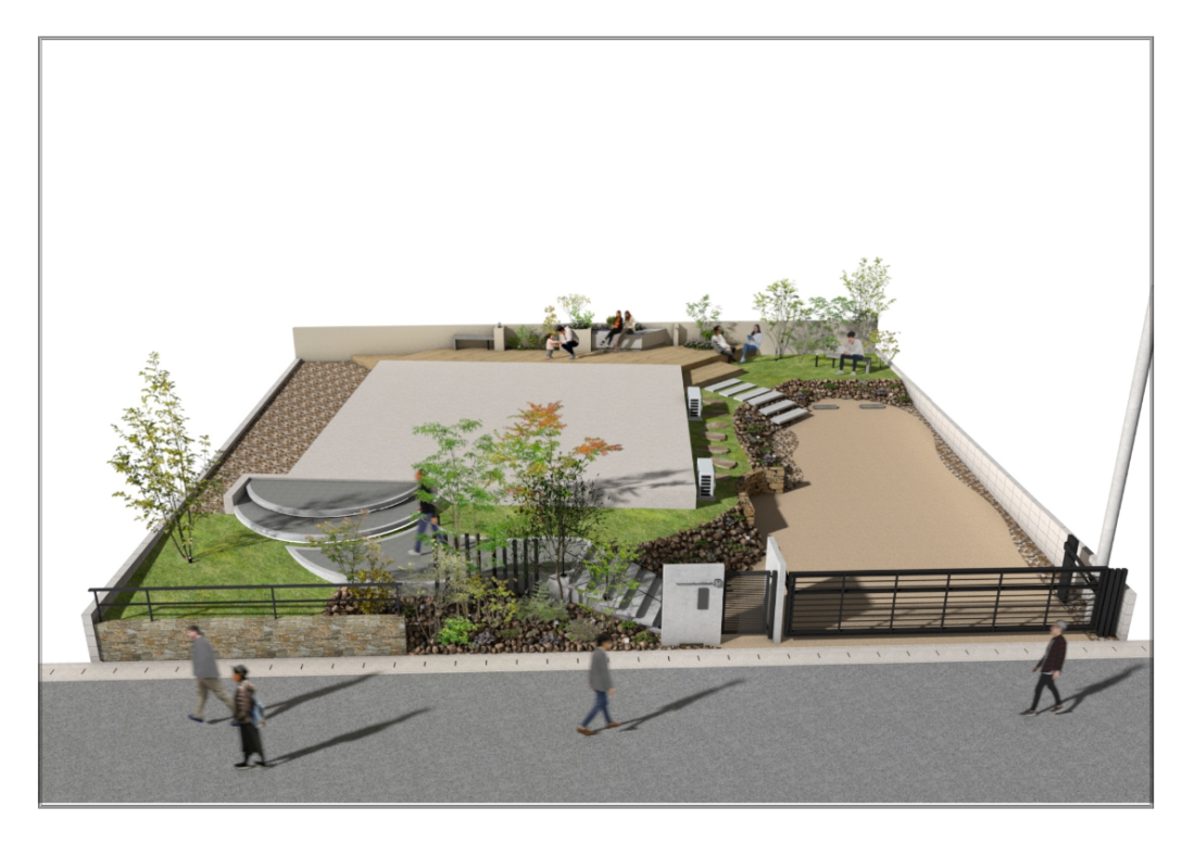 新モデルハウスパース画像3