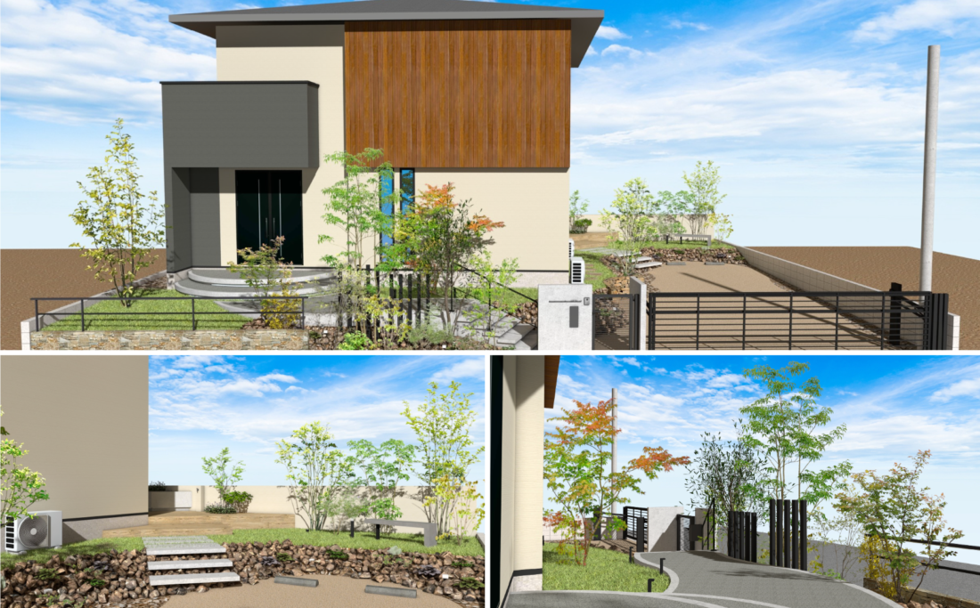 モデルハウスパース画像